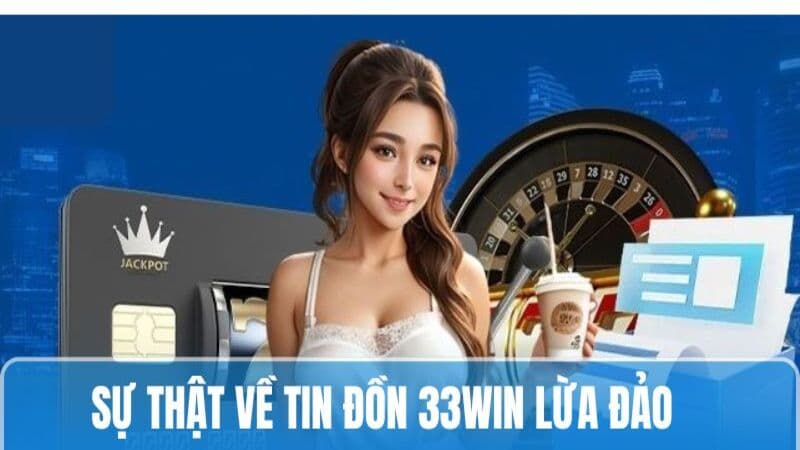 Sự thật về tin đồn 33WIN lừa đảo