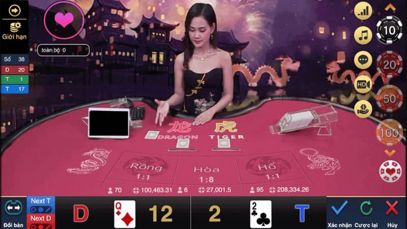 Tìm hiểu về cách chơi live Rồng Hổ tại nhà cái 33WIN